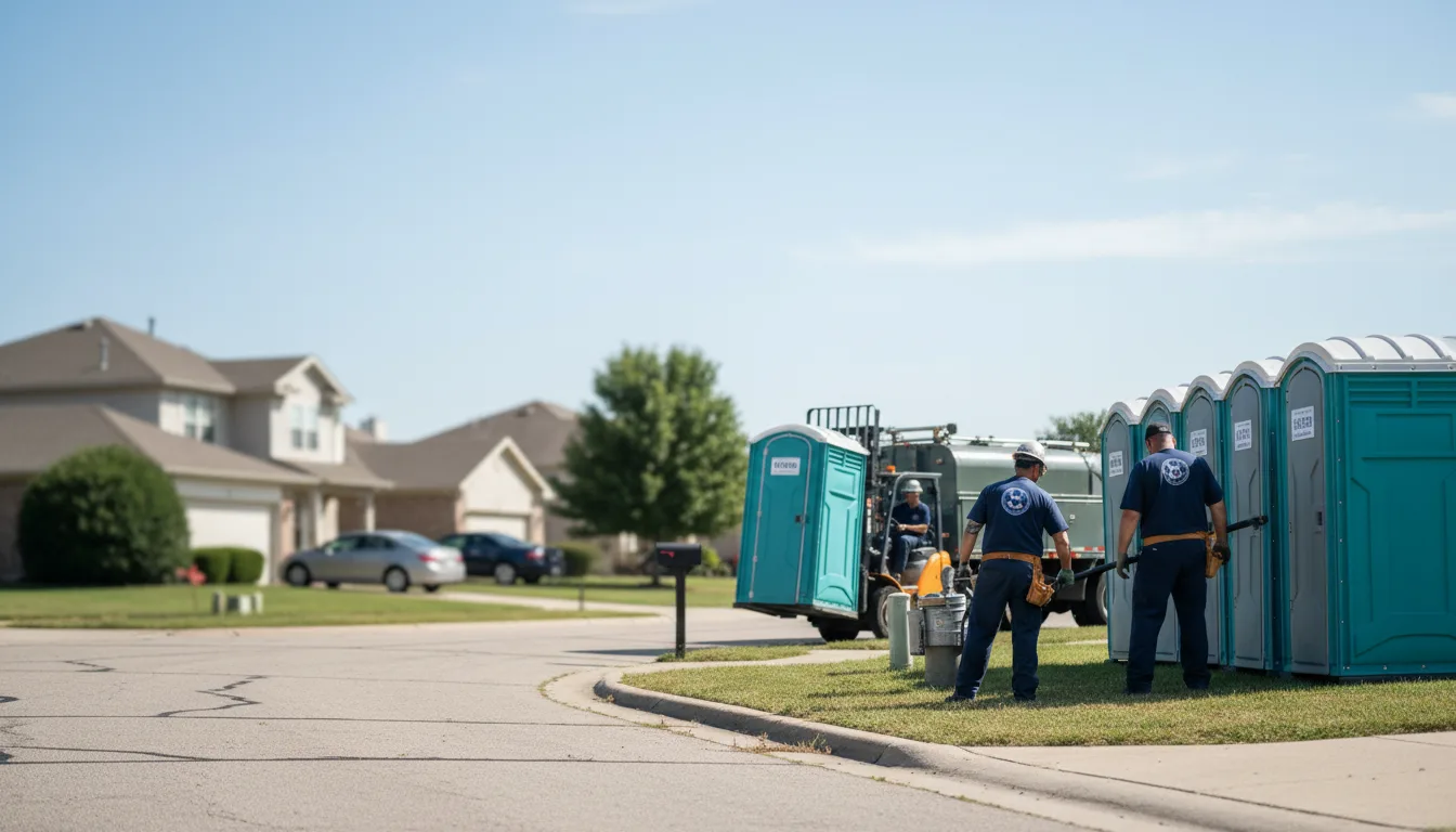Porta Potty Rental in Raymond, IA near me